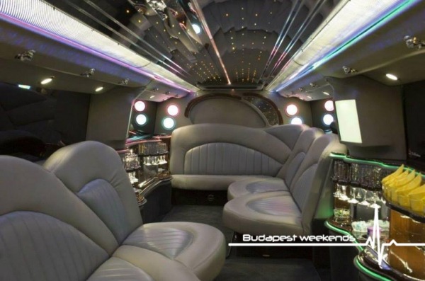 budapest hummer limousine mit stripperin